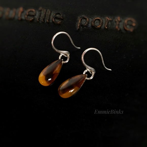 LC Lauren Conrad Jewelry - LC Lauren Conrad Linear Tortoise Dangle Earrings